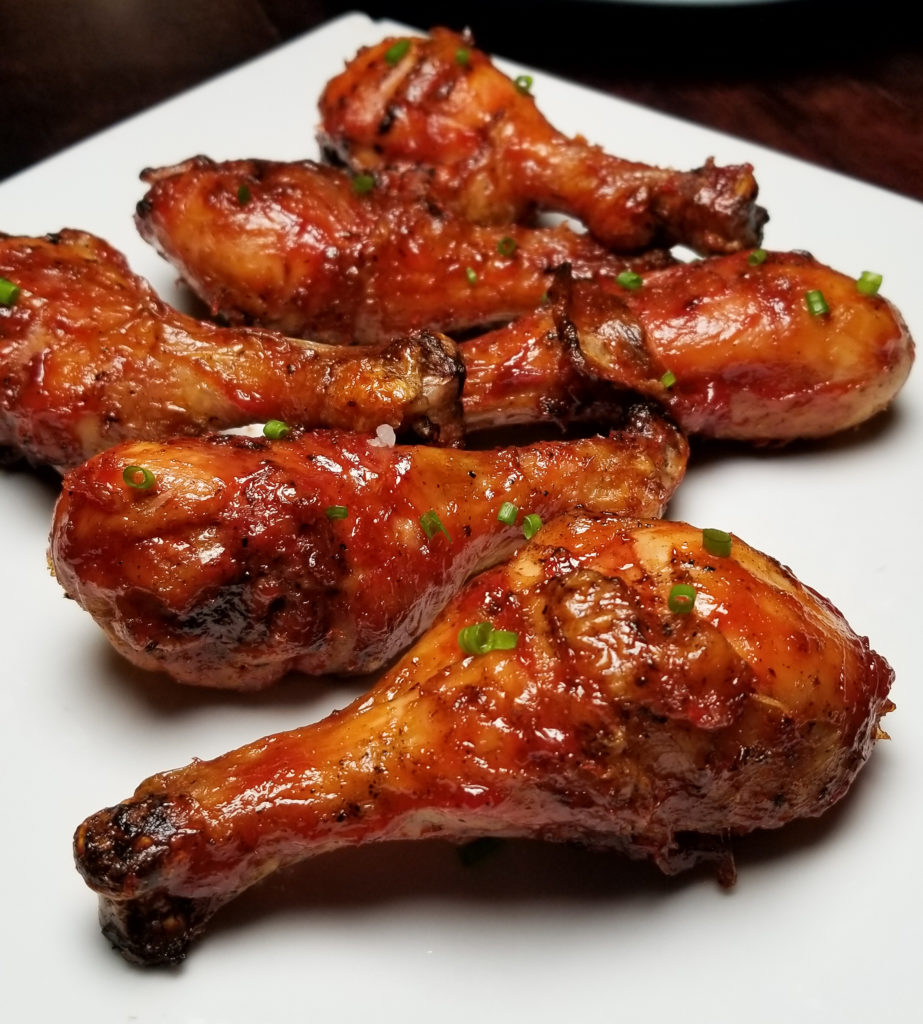 GRILLED DRUMSTICKS WITH FILIPINO BBQ SAUCE