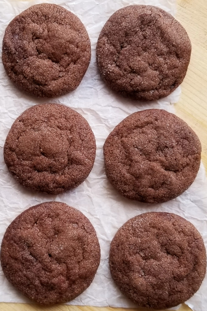 chocolate sugar cookies