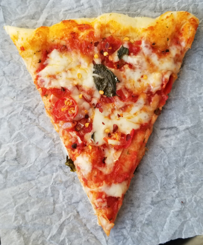 tomato basil pizza
