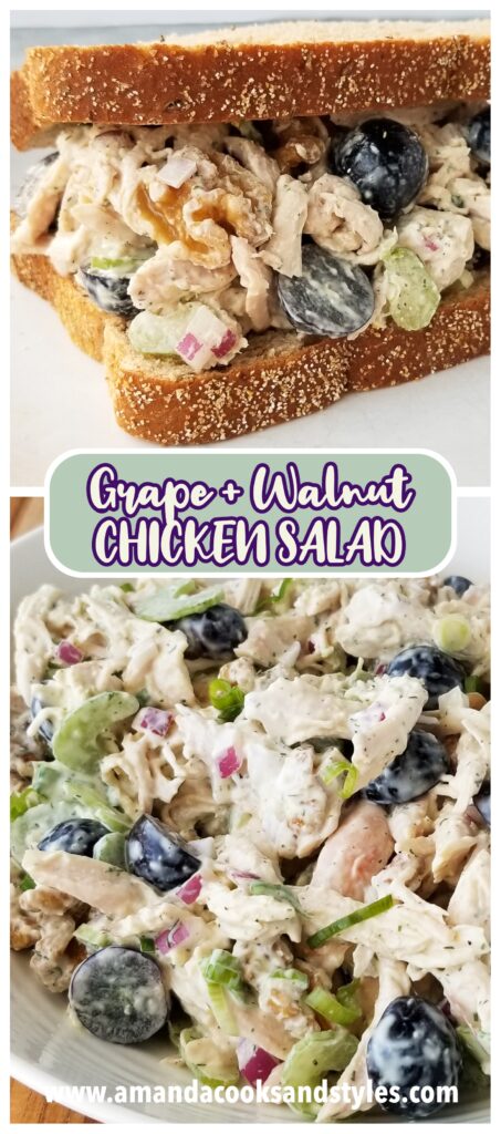 grape walnut chicken salad