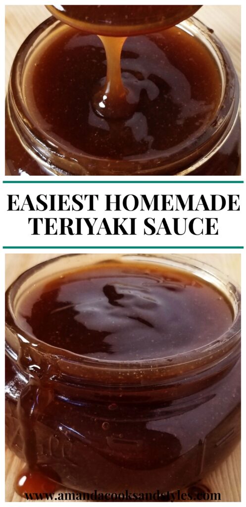 easiest homemade teriyaki sauce pinterest