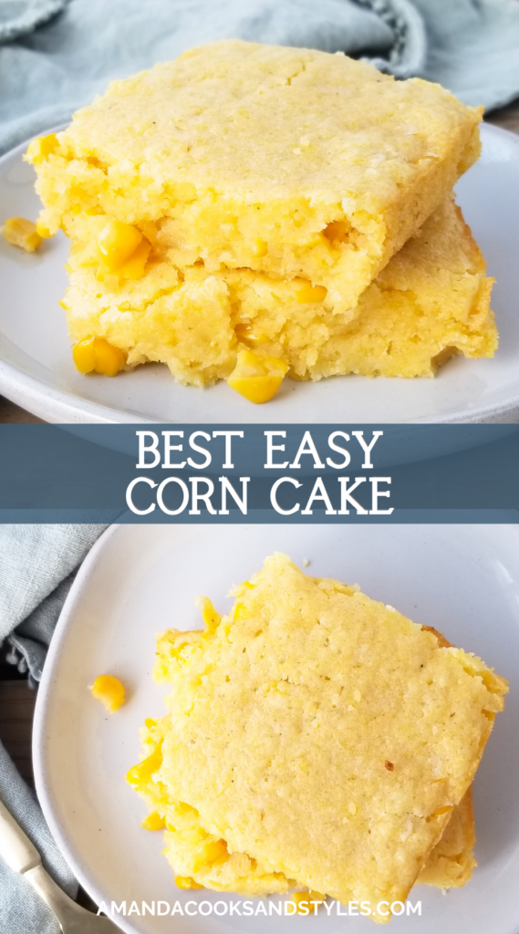 sweet corn cake recipe