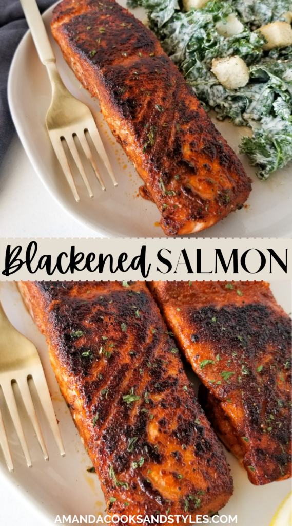 blackened salmon
