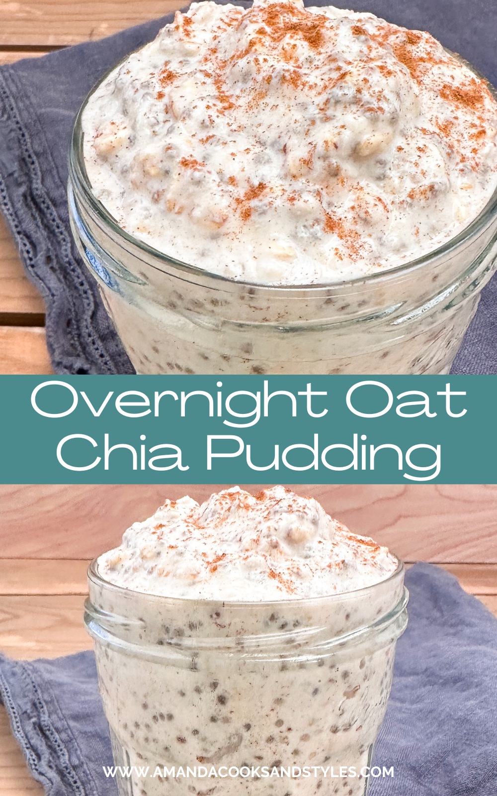 overnight oat chia pudding