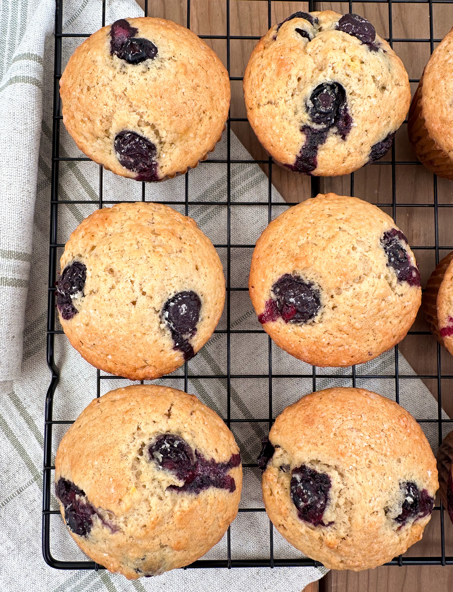 easy recipe for lemon blueberry muffins