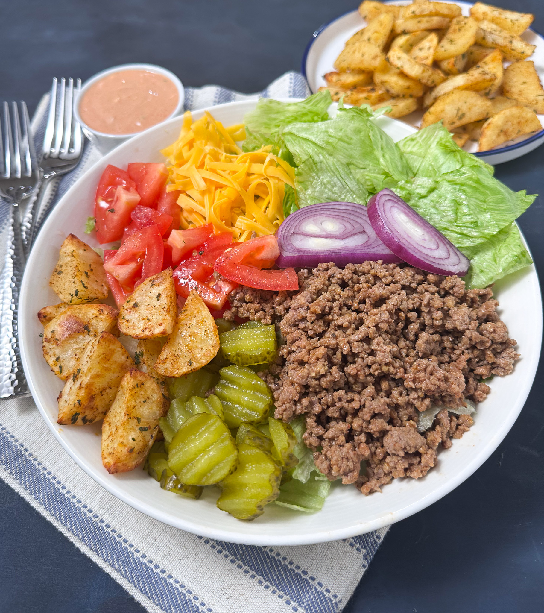 burger bowl recipe