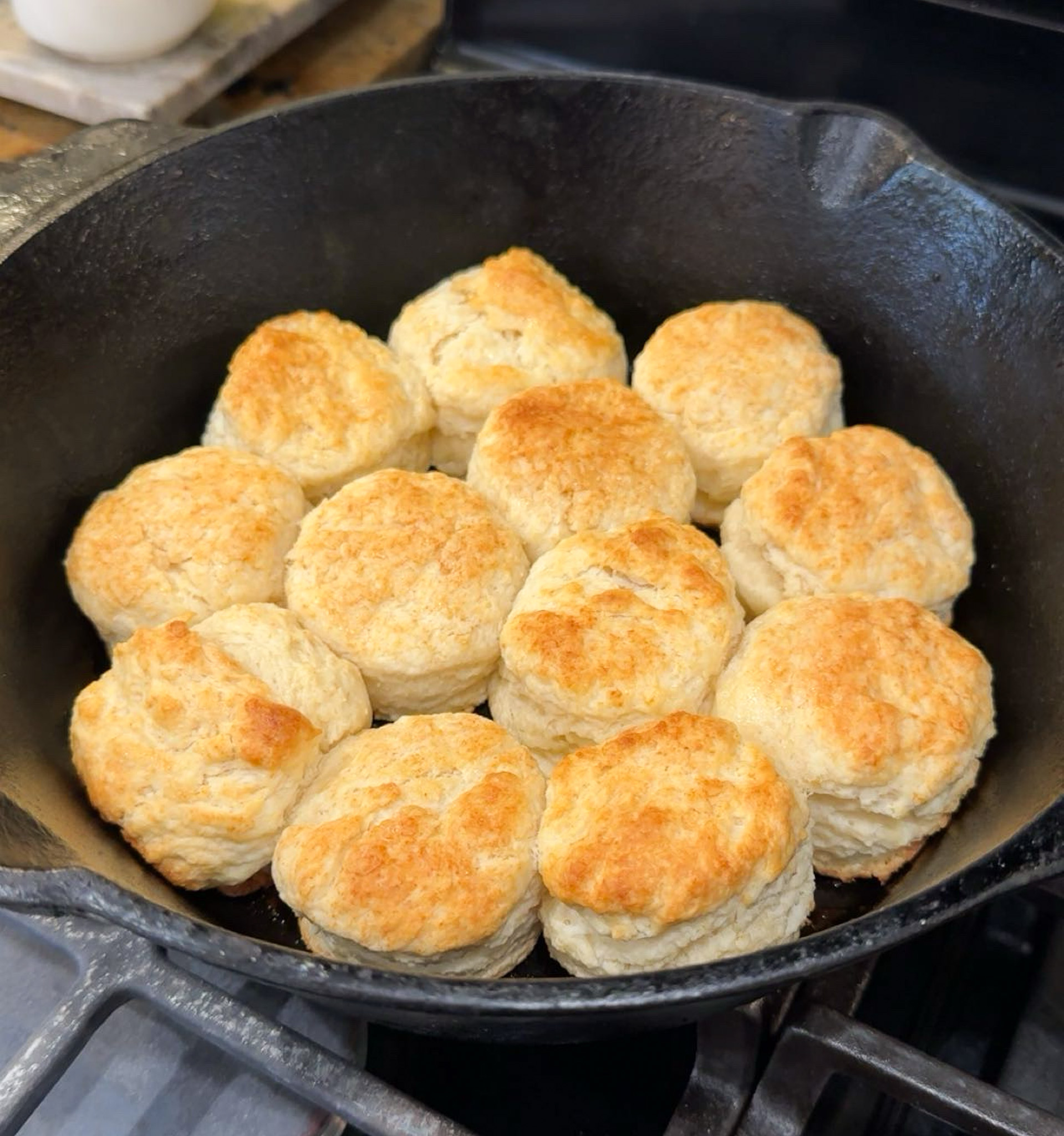 cast iron biscuits