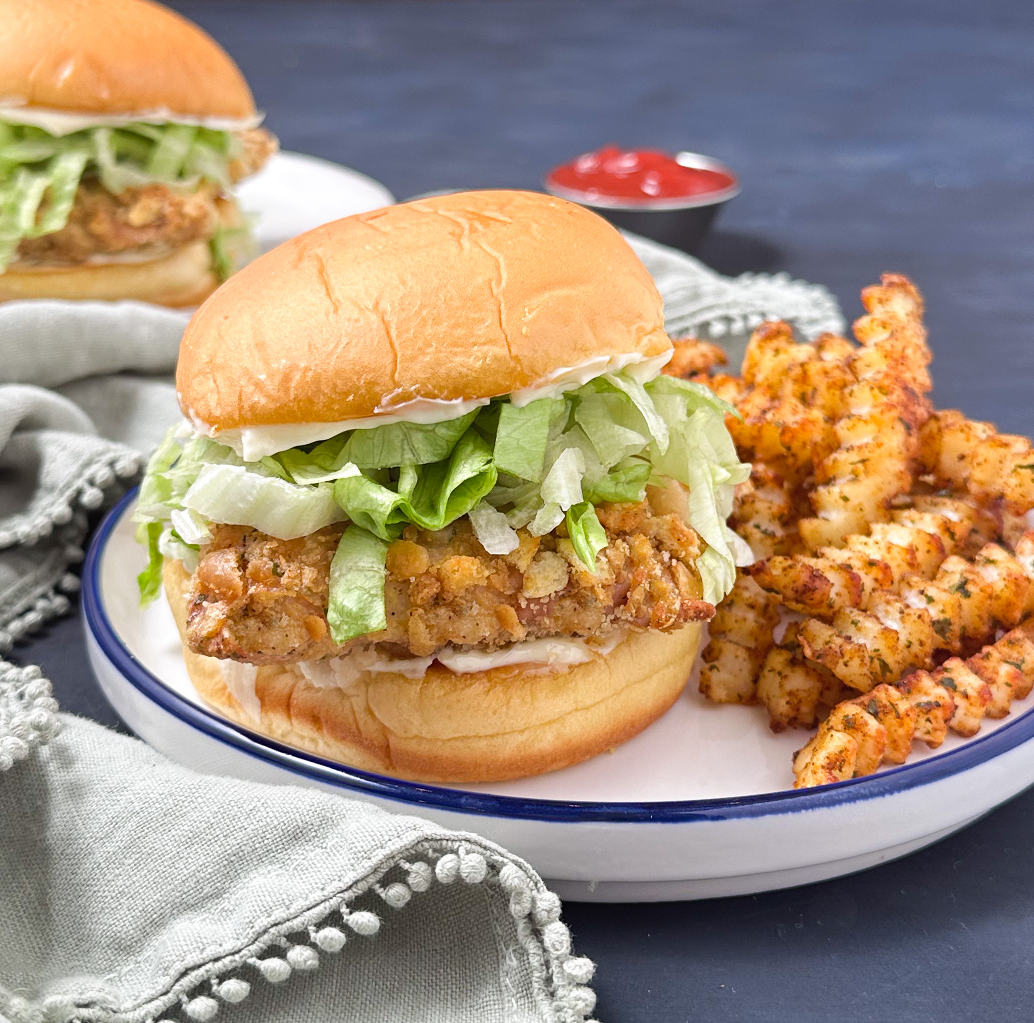 crispy chicken sandwich