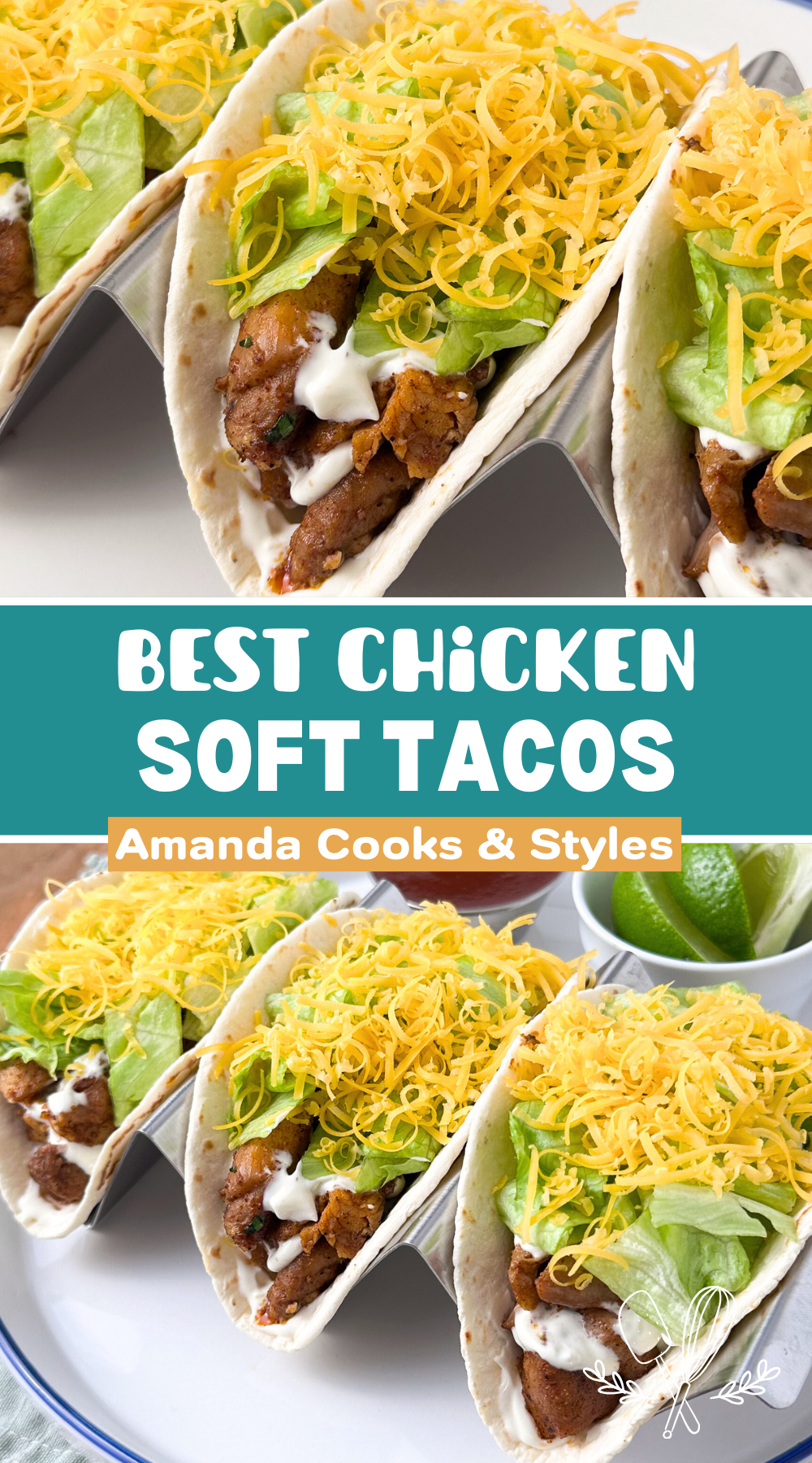 grilled chicken soft tacos