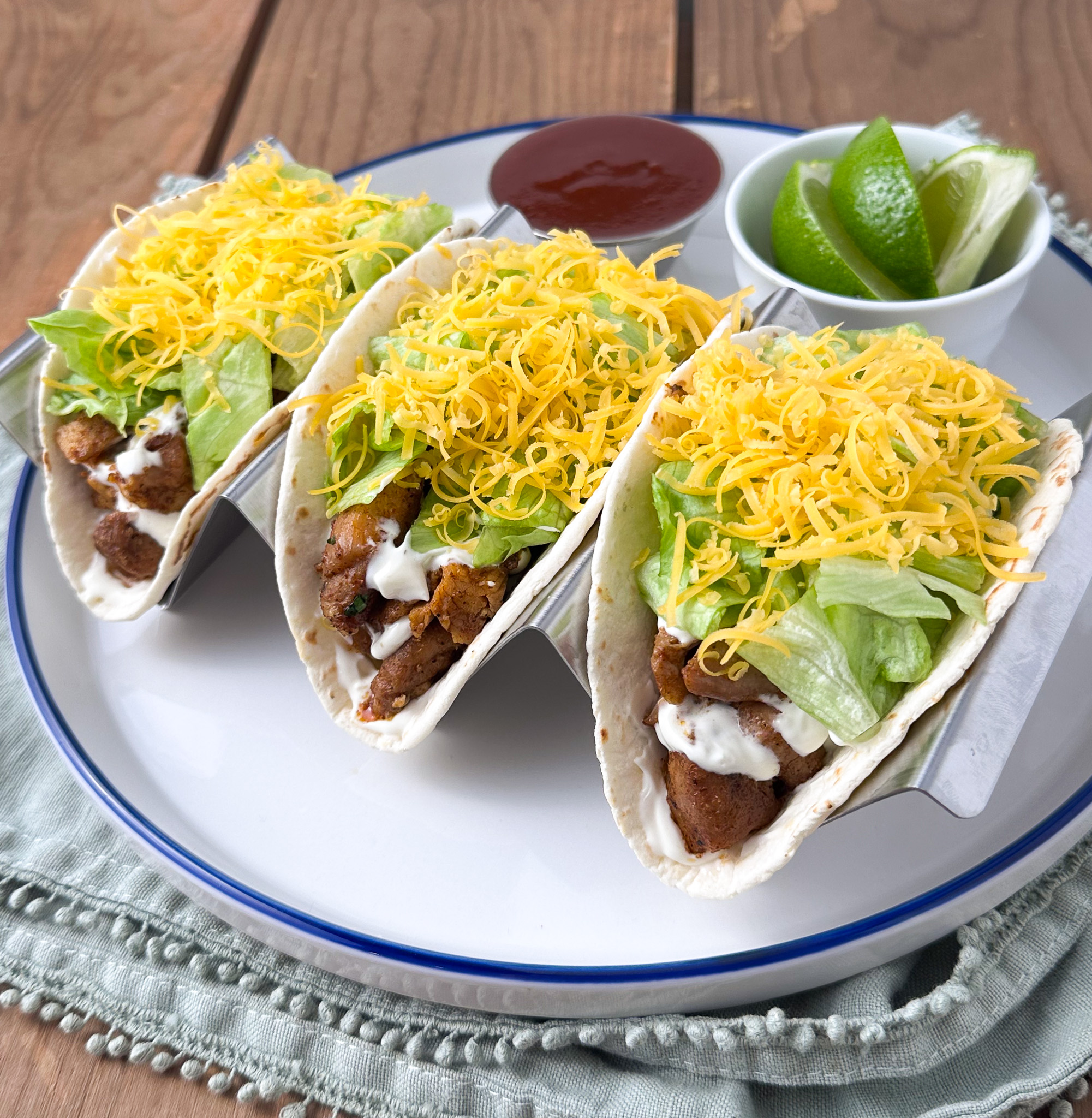 del taco grilled chicken taco