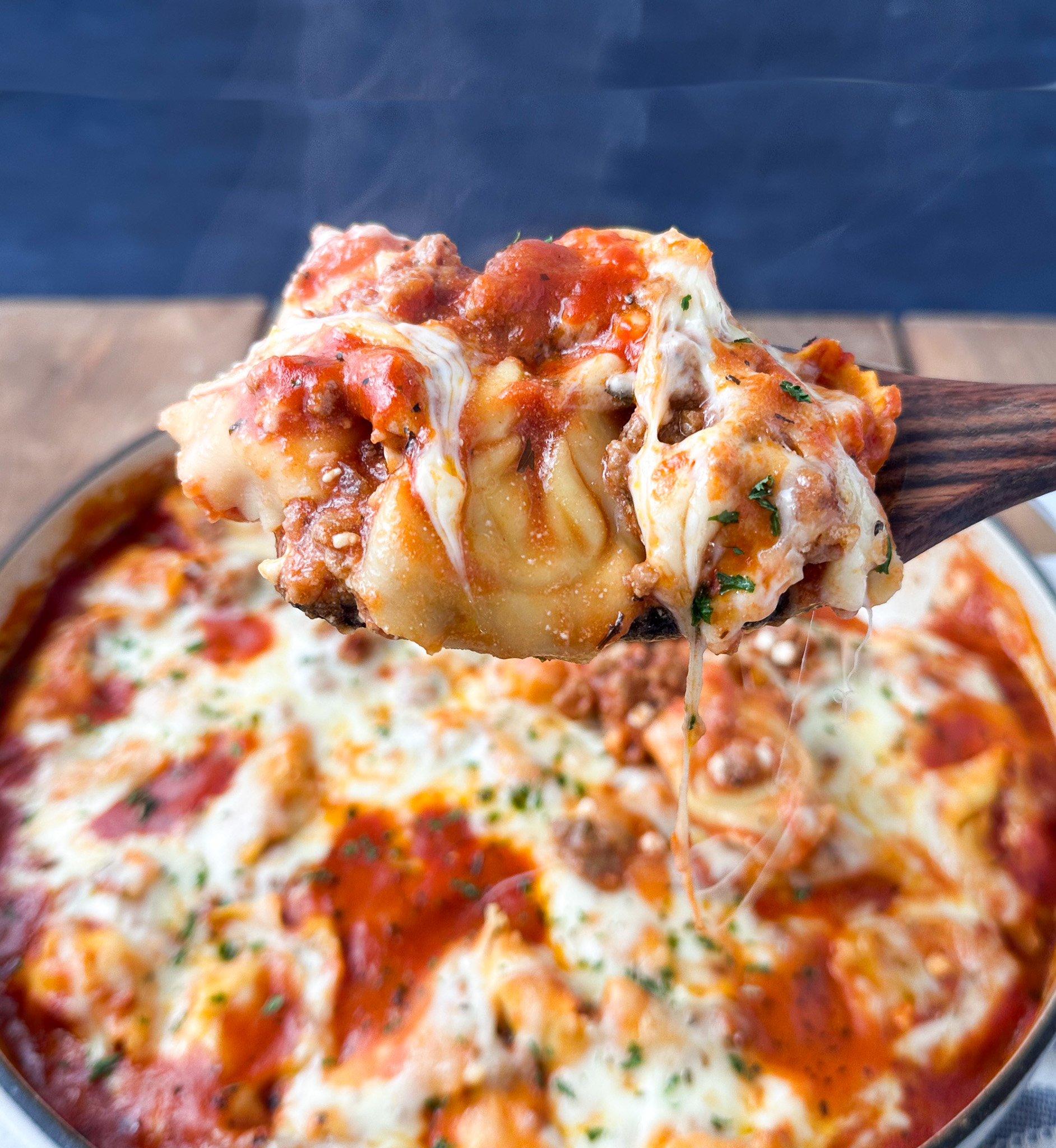 tortellini lasagna bake