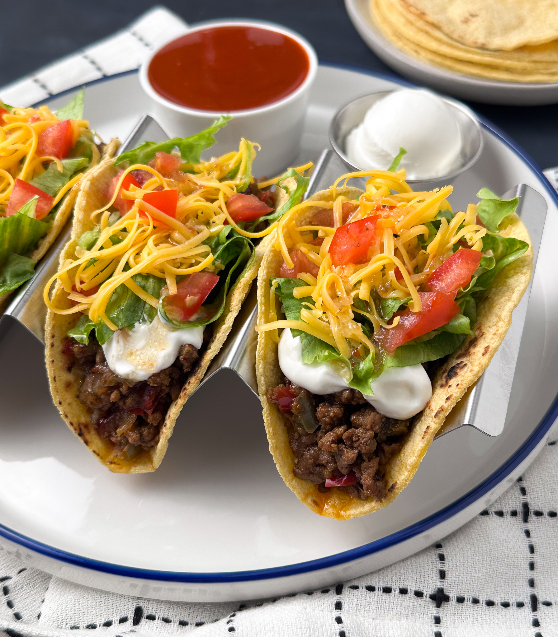 ground beef tacos