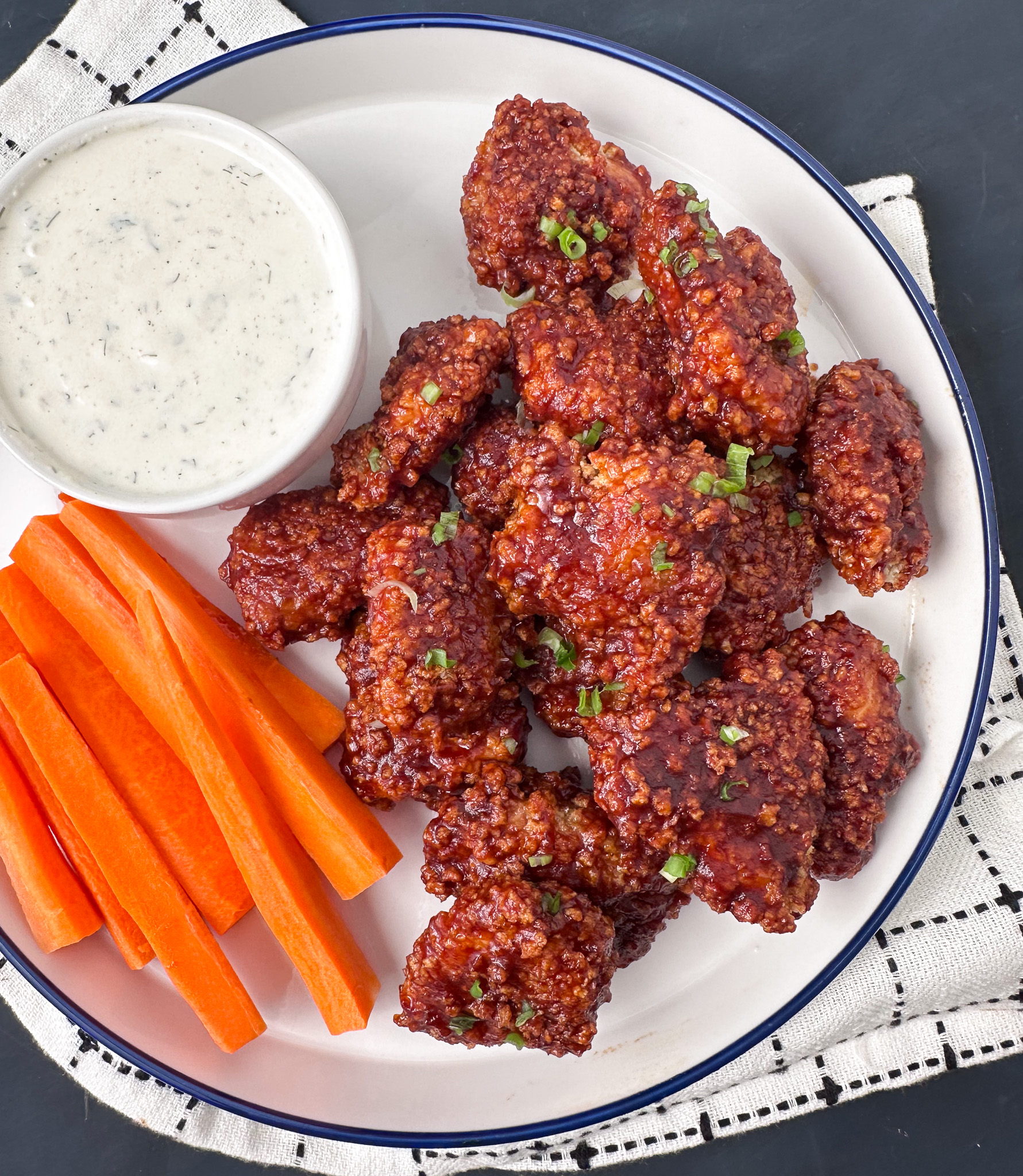 honey barbecue boneless chicken wings