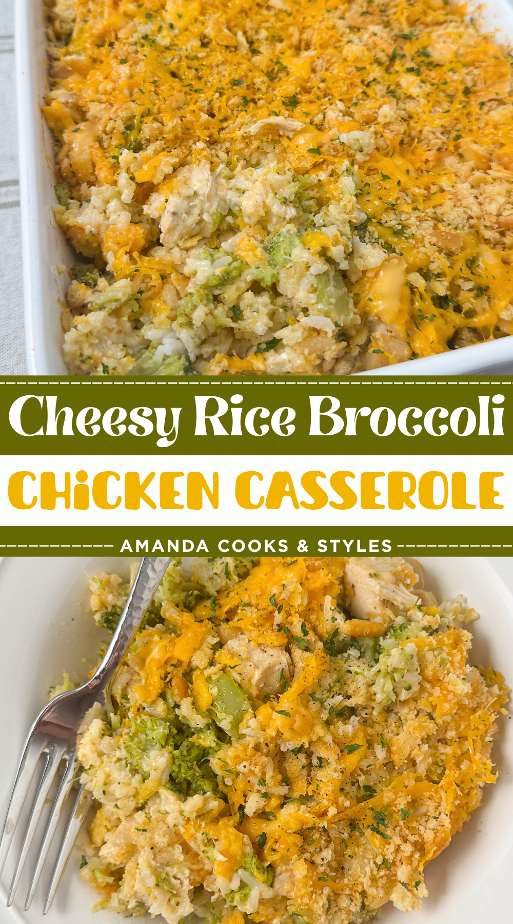 chicken rice broccoli cheese casserole