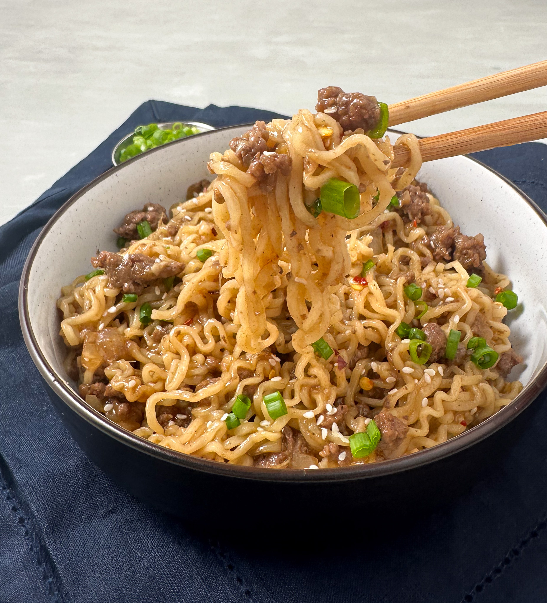 ground beef ramen noodles