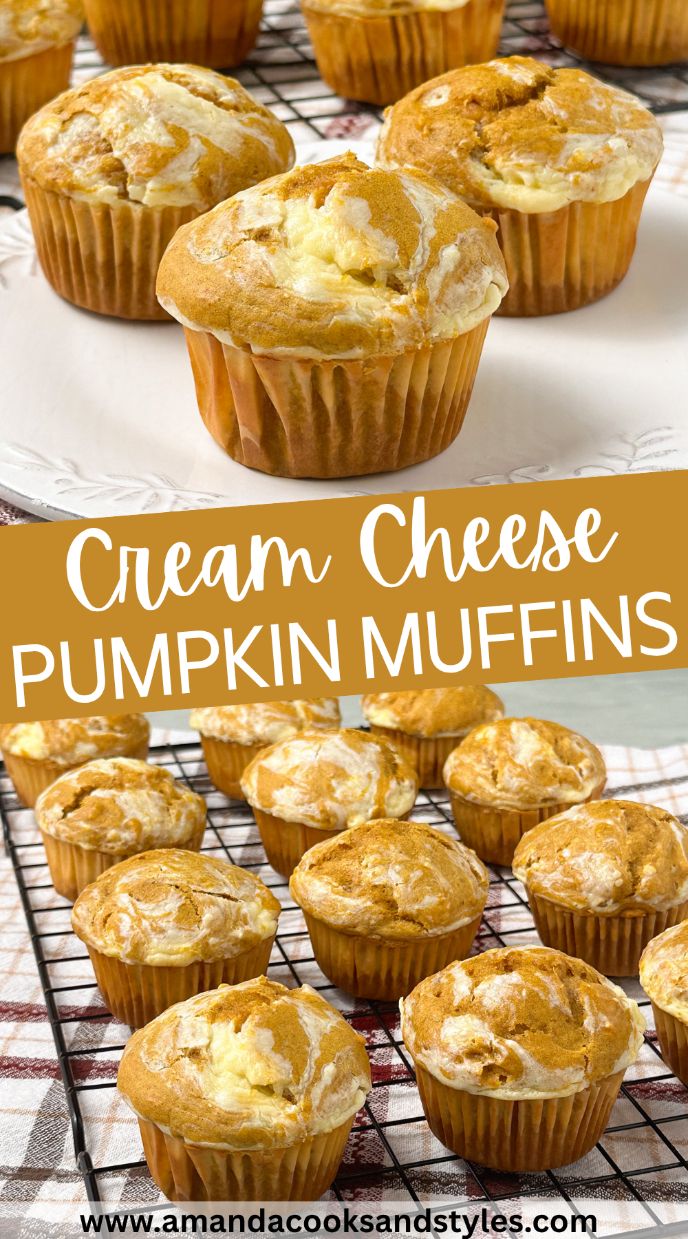 Cream Cheese Pumpkin Muffins